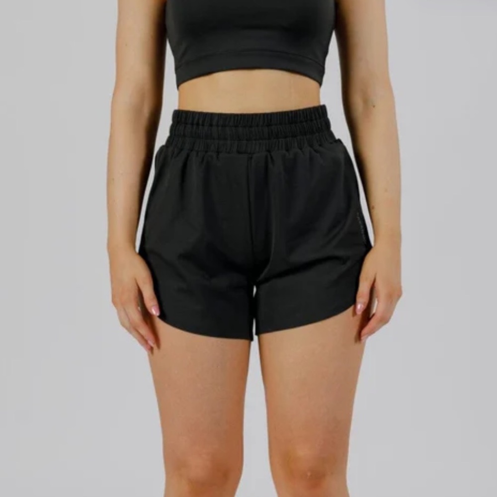 Paragon Black FeatherKnit Shorts